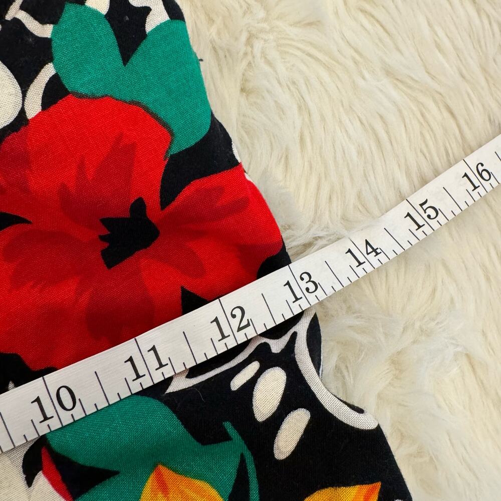 VTG 90s DBA-LA Floral Halter Dress 7 - Picture 10 of 12